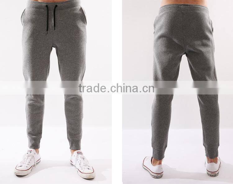 Custom high quality cotton / polyester man casual pants add your own logo track pants