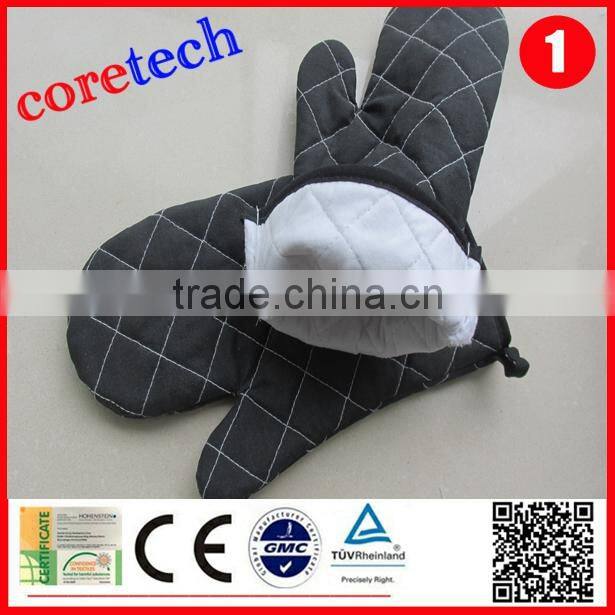 Hot sale anti-heat soft heat proof oven mitts factory