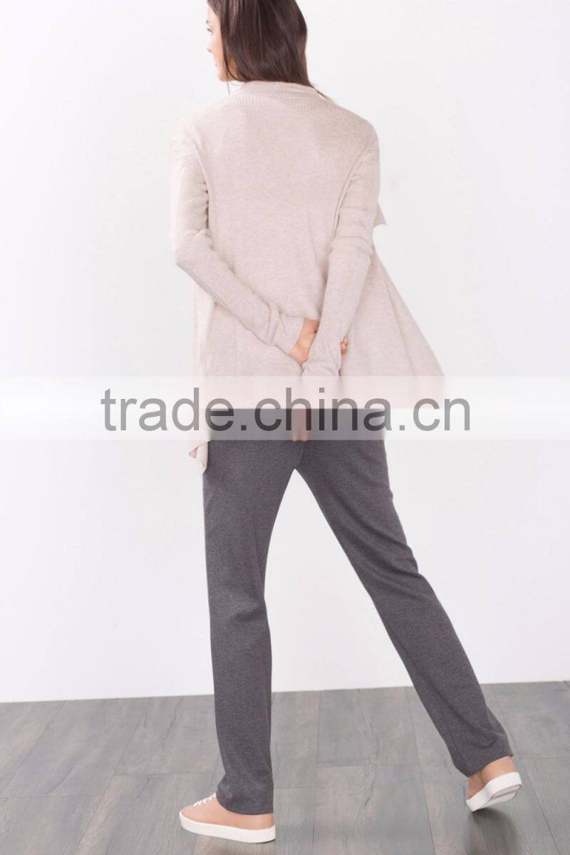 New Design Long Sleeve Girl Sweater Cardigan