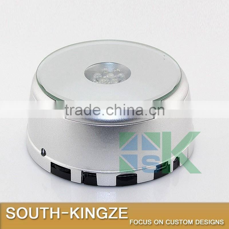 Mirror Face LED Lighting Remote Control Smart Glasses Display Stand