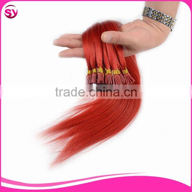 Top Grade Factory Direct Cheap 0.5G Per Strand I/U/V Tip Nail Keratin Hair