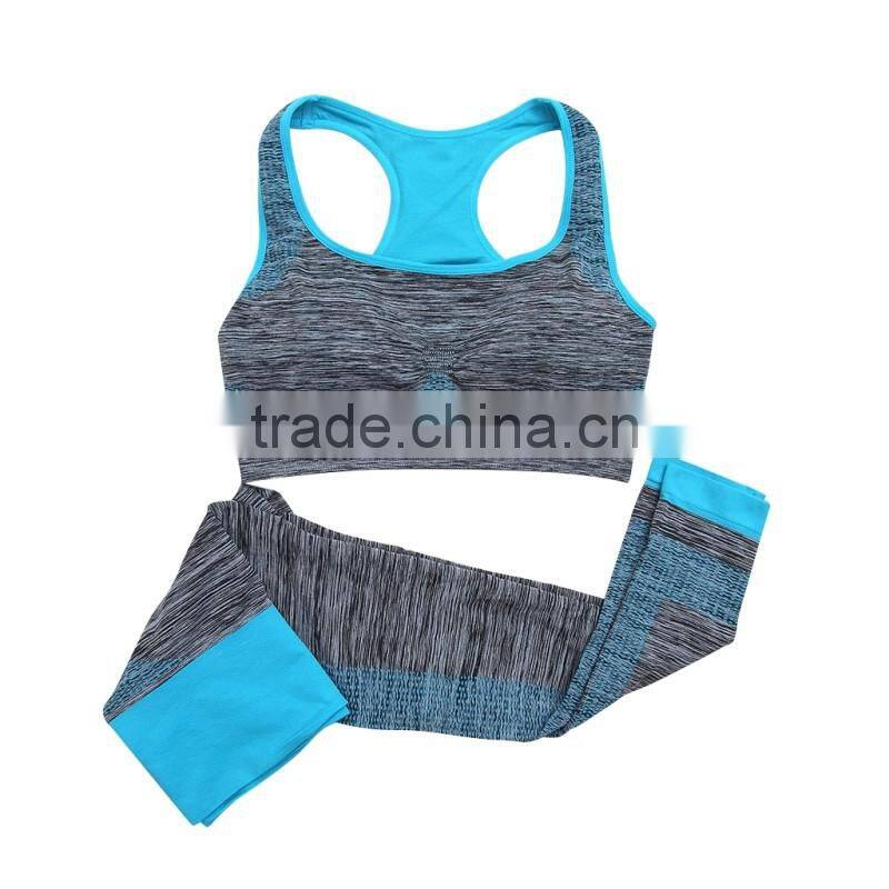 High Quality Women's Yoga Suit Female Tight Yoga Bra Yoga Pants Fitness Gym Running Yoga Clothing Suits Sportswear