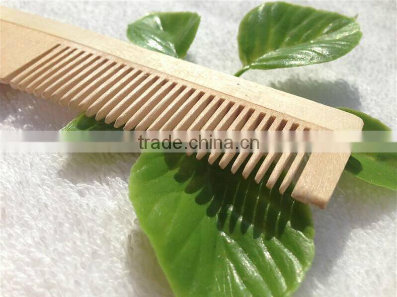Hotel disposable wooden comb