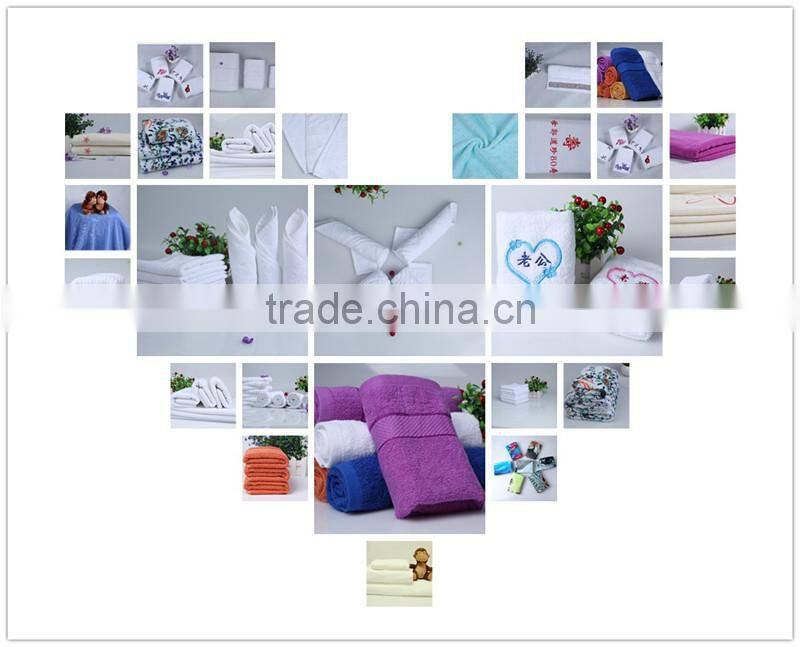 High quality plush 5 star 100% cotton hotel towels