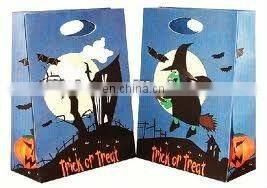Christmas gift bag/ Halloween gift bag/FSC Recyclable paper bag with high quality