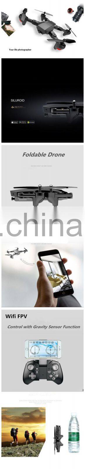 Latest 2.4G Wifi FPV 6Axis Gyro Mini rc Drone XS809W Foldable Quadcopter with HD Camera