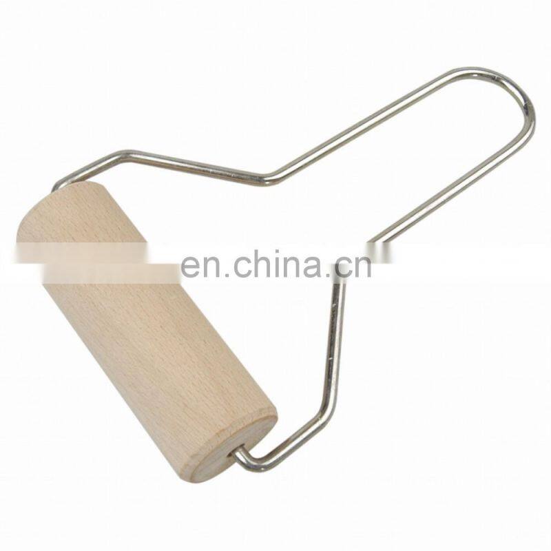 85mm Steel Handle Wooden Roller