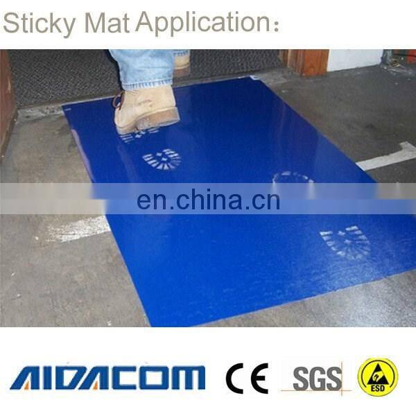 With ANTI-UV Cleanroom mat, 30layers Disposable Clean room sticky mat