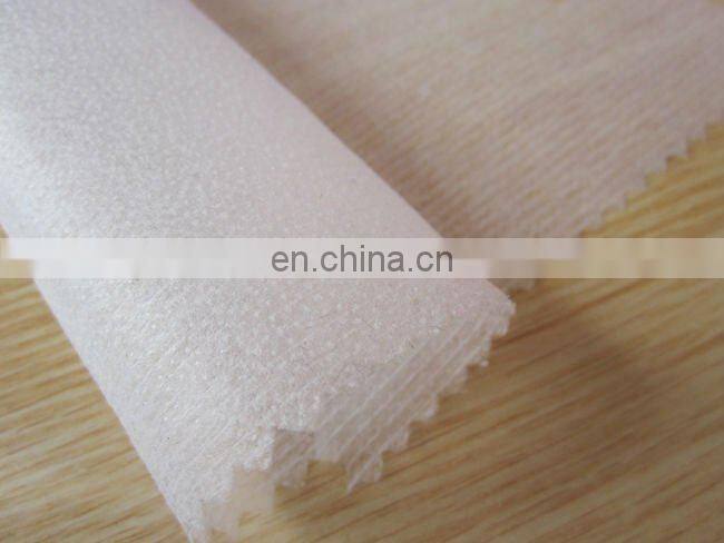 non woven flossy fusible interlining