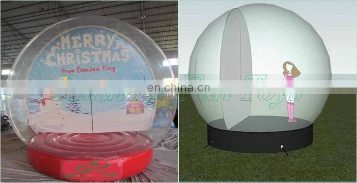 Cheap Large Inflatable Snow Globe, Photo Snow Globe Xmas Decorations