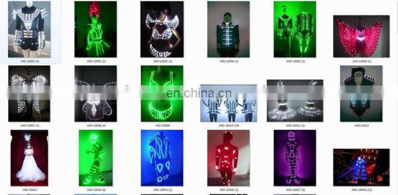 light amazing LED dress costume party show LED Bra