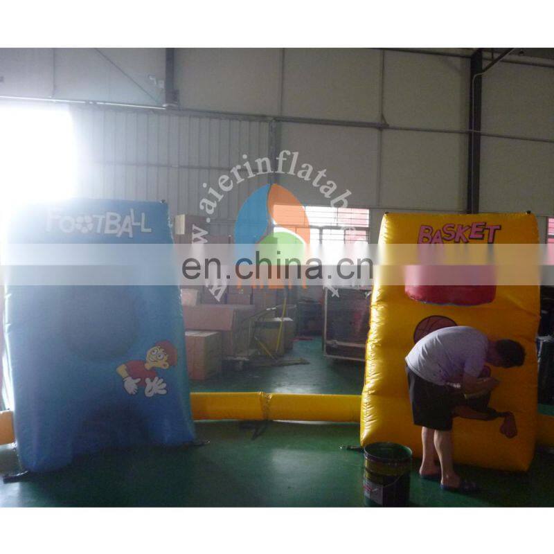 high quality inflatable sport combo soft play / indoor soft play equipment for sale