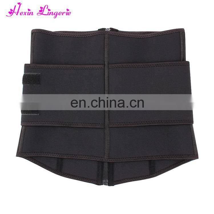 Wholesale Oem Women Slimming 6 Steel Bone Latex Trainer Cincher Neoprene Waist Trimmer