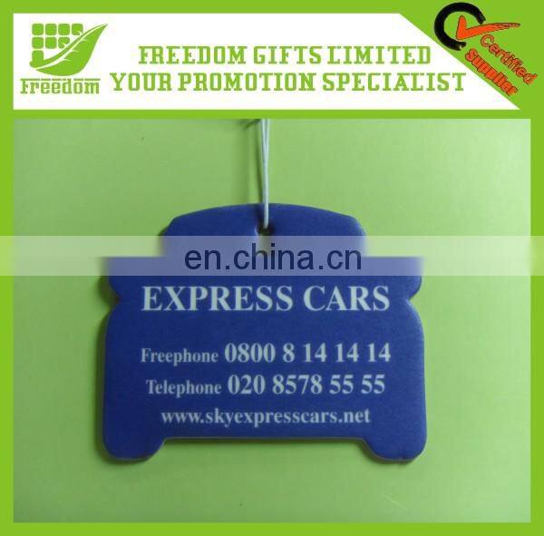 Best Selling Cheap Logo Printed Customized Air Car Fresheners