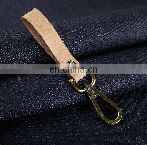 PROMOTIONAL KEYRING FACTORY SALE VINTAGE LEATHER KEYCHAIN