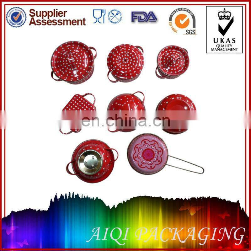 Decorative tin Tea pot Set,coffee set Ornament