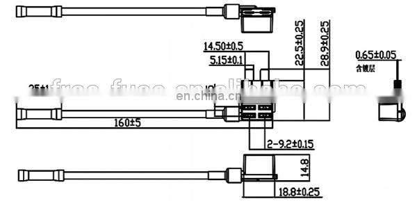 Add Circuit Standard Blade Fuse Holder ATC Piggy Black Tap