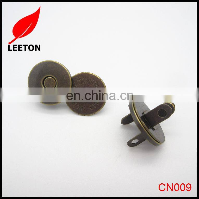 China supply 18mm anti-brass thin magnetic snap button