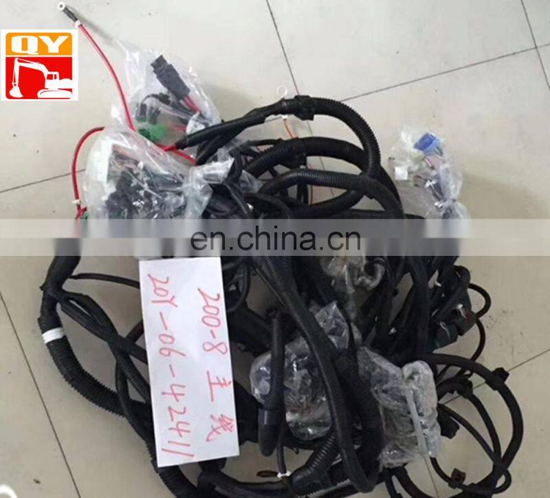 pc200-8 excavator main wiring harness 20Y-06-42411