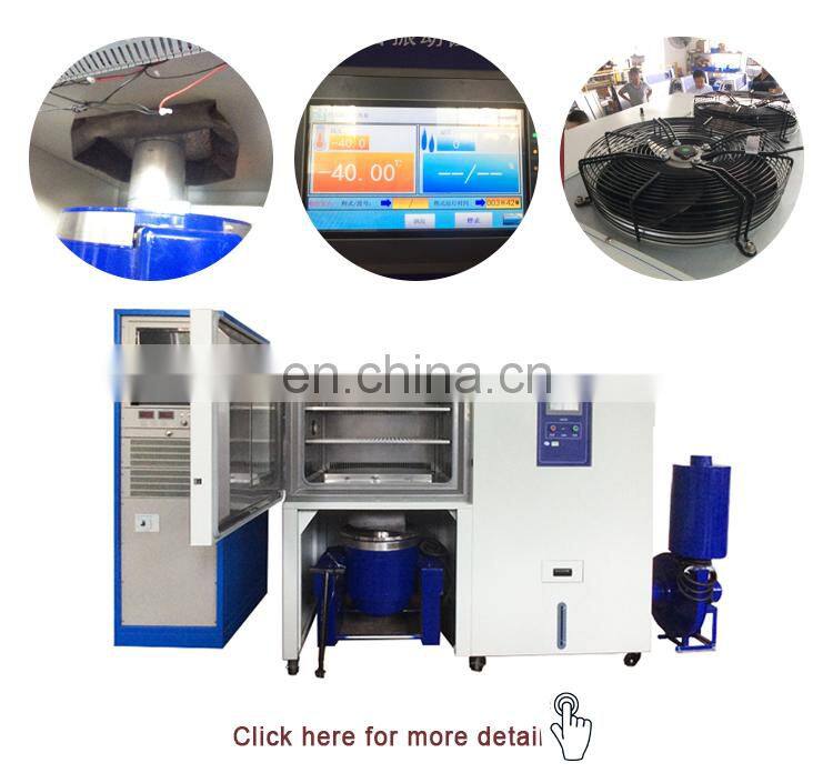 Laboratory Electronics Heating Freezing Test Machine Environment Humidity Temperature Combined Vibration Chamber With Facto