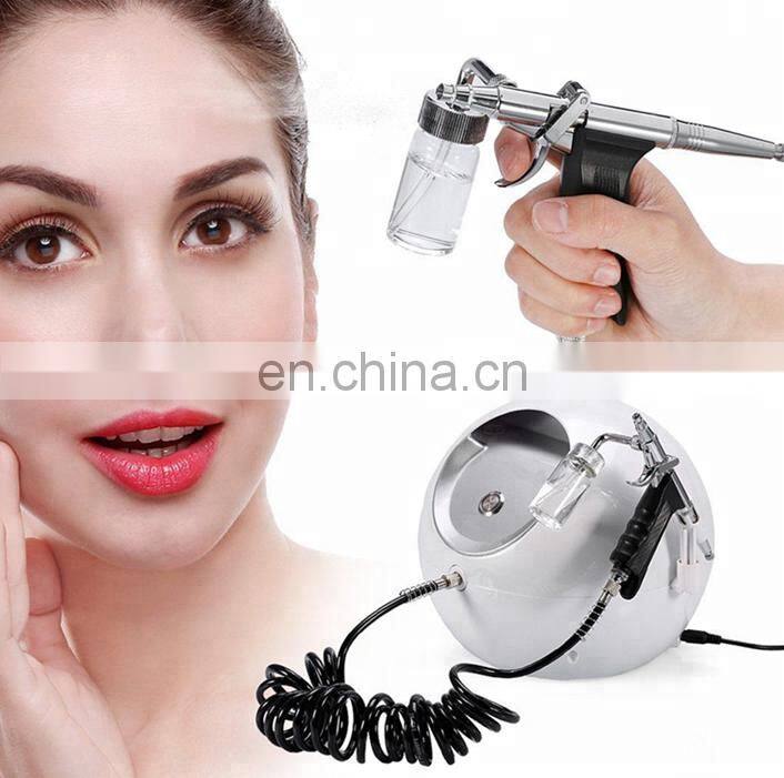 Portable Oxygen Sprayer Facial Skin Care Oxygen Water Jet Peel Device / Mini Facial Cleansing Beauty Machine Homse Use