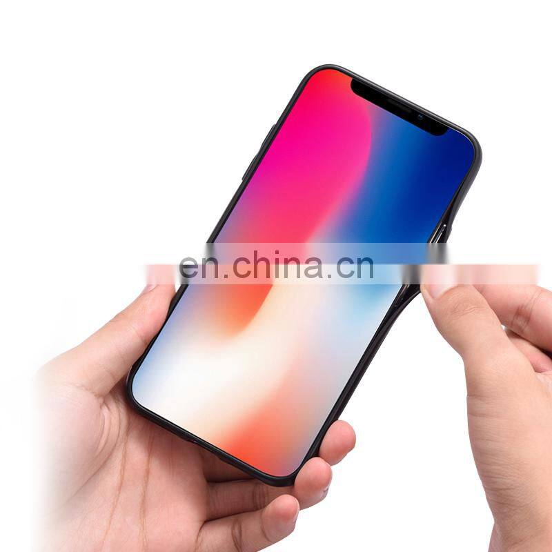 Hot Sale For Iphone 7 8 plus Cell Phone Bluelight Tempered Glass Glass Case Phone Cover Shell