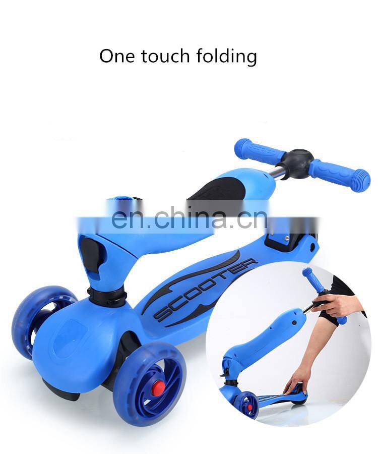 2 in 1 Functional 3 wheel kids scooter/new kids scooter cheap kids scooter/kids scooter with seat