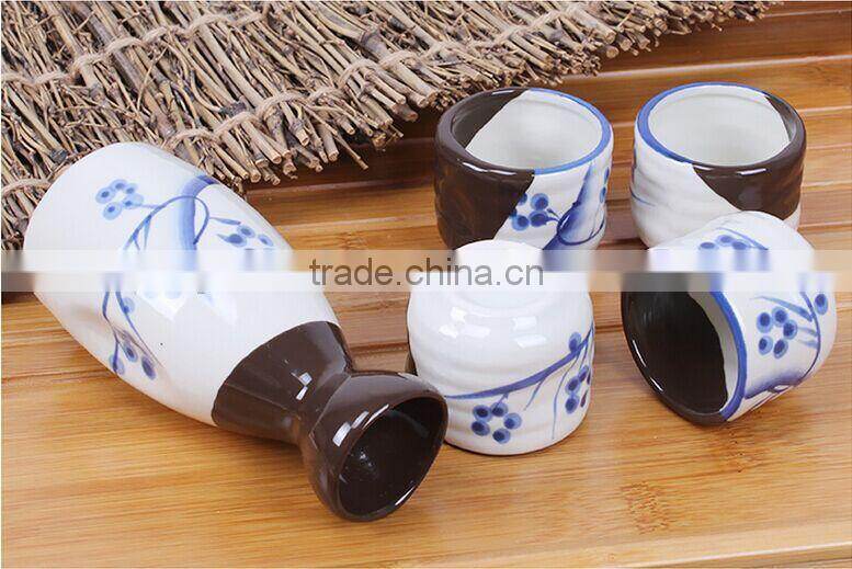 HOT!!Ceramic wine gift set wine accessories set