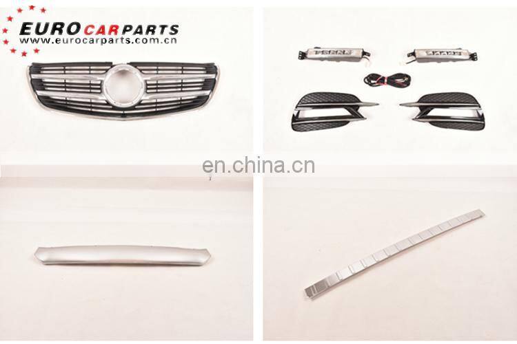 W447 body kits fit for MB V-class V260 metris/ 447 vito to A-style body kits PP material V-class body kits