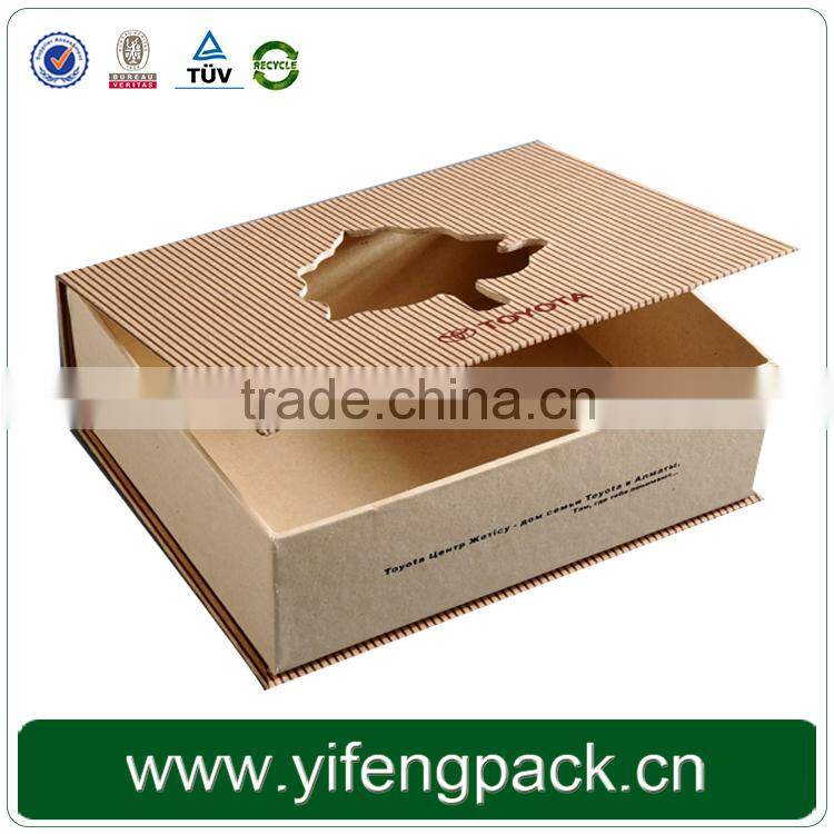 Shipping retail cardboard storage folding paper box