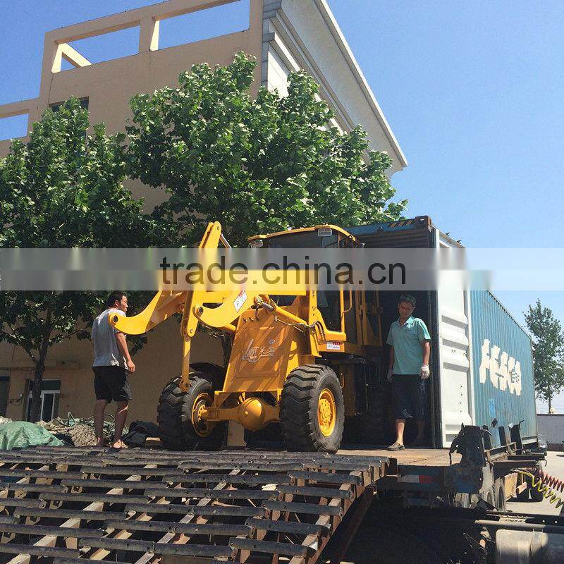 small hydraulic wheel loader