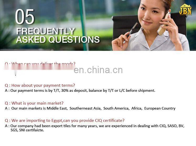 3D inkjet printing natural wood look floor ceramic non slip  floor tile 150x600mm