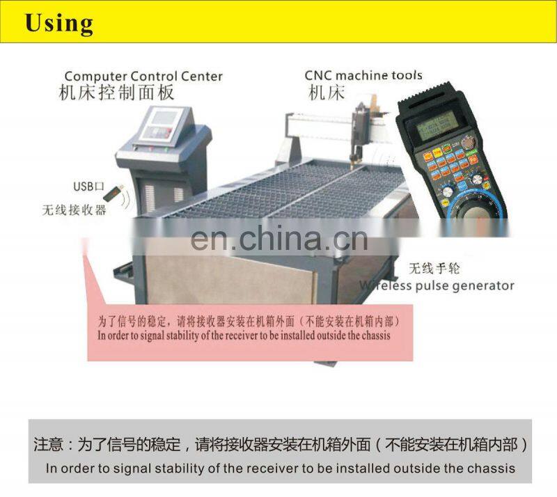 WHB04B-6 6 Axis XHC Usb Wireless Mach3 Remote MPG Pendent CNC pendant USB Handwheel