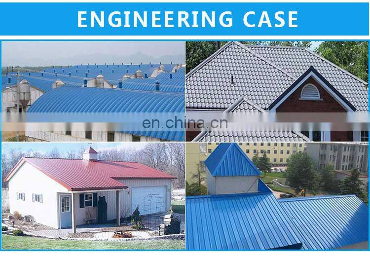 Glazed Roofing Tile Making Machine Roofing Sheet Machinery