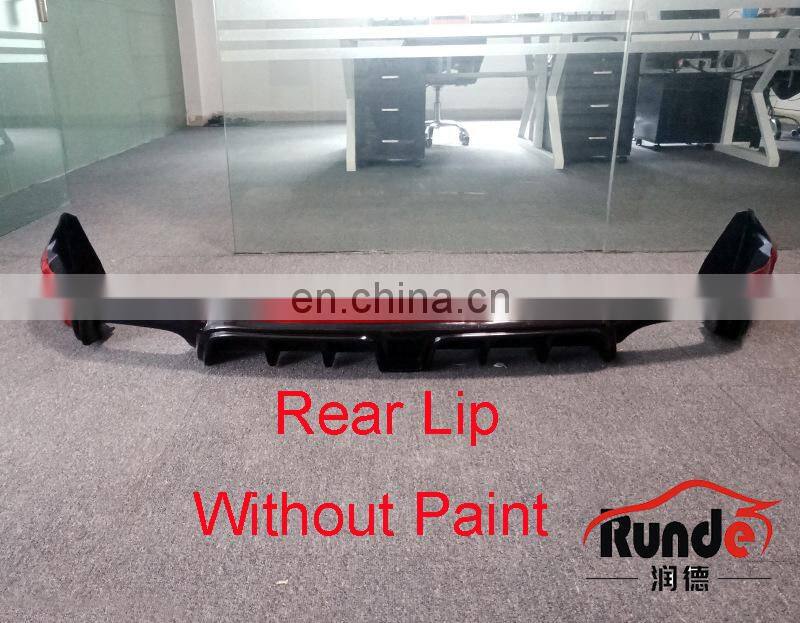 Runde Car Modification Excellent ABS Material MG6 Front Bumper Lip Side Skirt Spoiler Suitable For New Morris Garages 6 Body Kit
