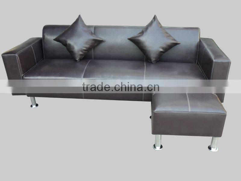 Europe Leather Sectional Corner Sofa/ KD Sofa