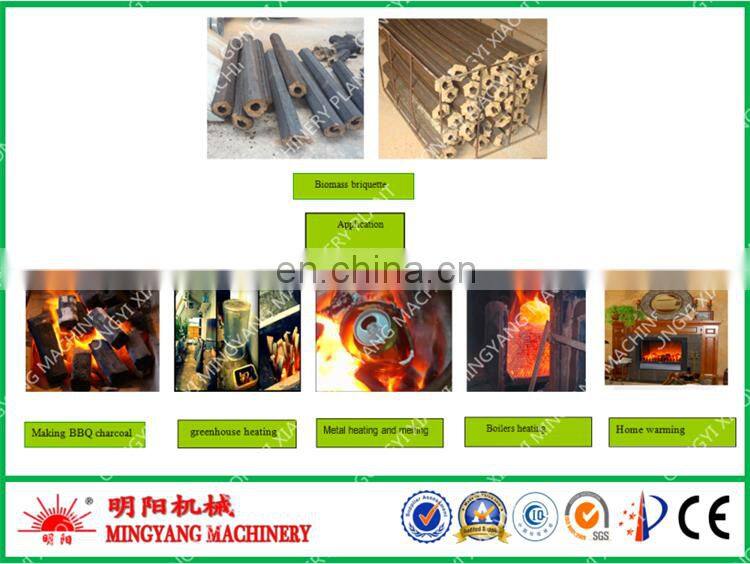 coconut husk charcoal briquette machine / small briquette machine / wood briquette machine product line