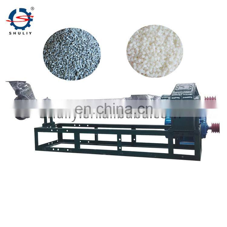 China made good quality plastic pelleting extruder machine for pp pe pelleting line