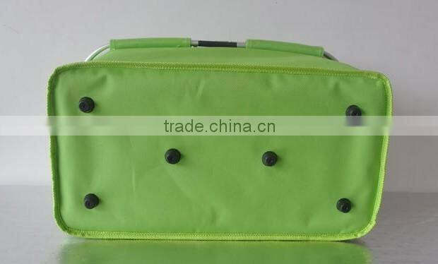 collapsible picnic basket folding picnic basket with aluminium frame