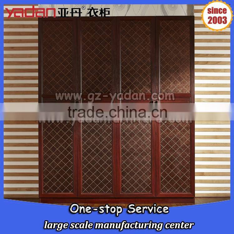 modern bedroom furniture customized wooden clothes wardrobe for sale