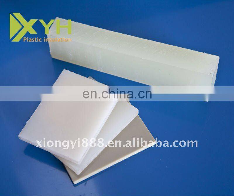 White hard A4 10mm plastic sheet PP sheet