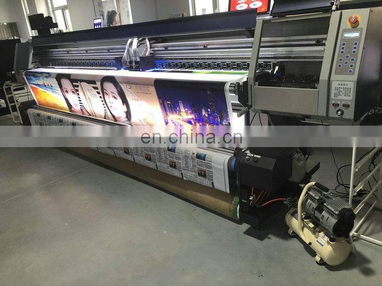 Newest !!! YANTU YT-3202UV 10ft/3.2m large format roll to roll uv printing machine (1or 2pc DX5/XP600 printhead optional )