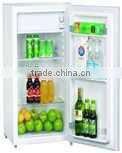 610L side by side three door refrigerator with combination of fan cooling and defrost cooling