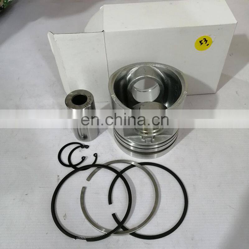 3927163 Diesel Engine 6BT Piston Kit1piston+1pin+3rings+2ring retaining Auto engine parts 3927163 3927163