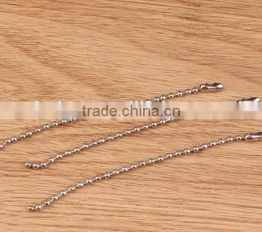 ball chain extension chain iron material nickel plated accessories