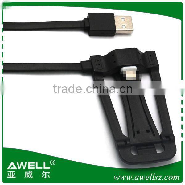 New Arrival micro mobile phone cable with stand