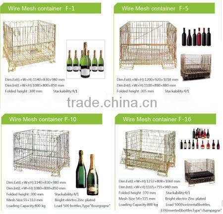 PET preform bottle storage container