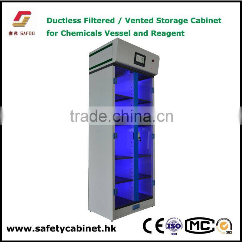 Vented filtration Madication Storage Cabinet for harmful and dangerous,poison chemicals