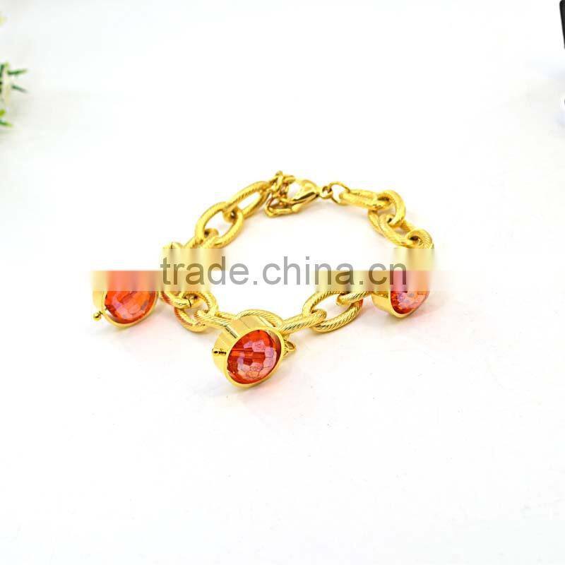 Latest Tops Designs Girls Steel Jewelry Bracelet Fashion