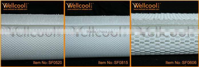 breathable height adjustable anti-bacterial 3d mesh pillow